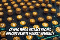 Crypto Funds Attract Record Inflows Despite Market Volatility