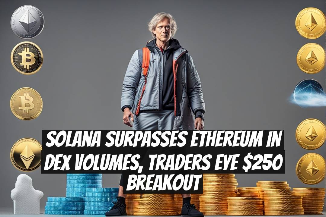 Solana Surpasses Ethereum in DEX Volumes, Traders Eye $250 Breakout