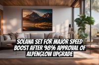 Solana Set for Major Speed Boost After 98% Approval of Alpenglow Upgrade