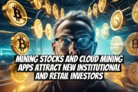 Mining Stocks and Cloud Mining Apps Attract New Institutional and Retail Investors