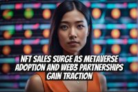 NFT Sales Surge as Metaverse Adoption and Web3 Partnerships Gain Traction