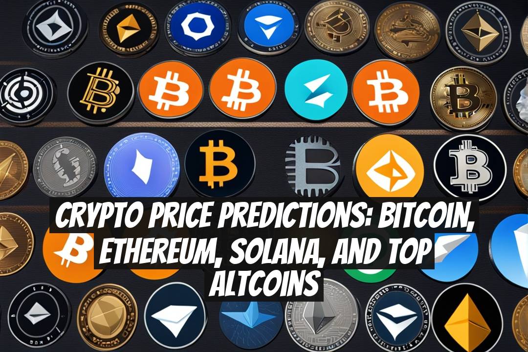 Crypto Price Predictions: Bitcoin, Ethereum, Solana, and Top Altcoins