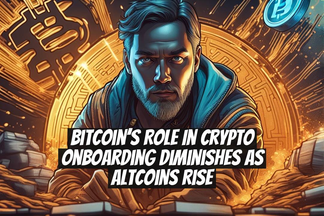 Bitcoin’s Role in Crypto Onboarding Diminishes as Altcoins Rise