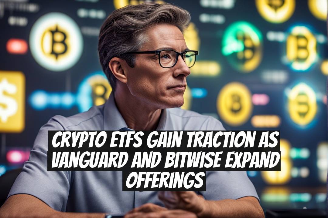 Crypto ETFs gain traction as Vanguard and Bitwise expand offerings