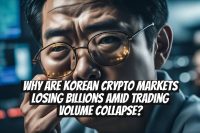 Why Are Korean Crypto Markets Losing Billions Amid Trading Volume Collapse?