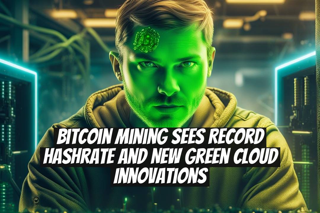 Bitcoin Mining Sees Record Hashrate and New Green Cloud Innovations