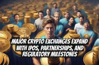 Major crypto exchanges expand with IPOs, partnerships, and regulatory milestones