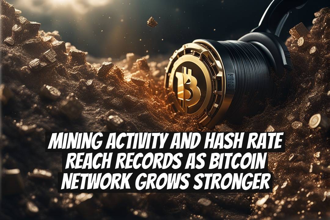 Mining Activity and Hash Rate Reach Records as Bitcoin Network Grows Stronger