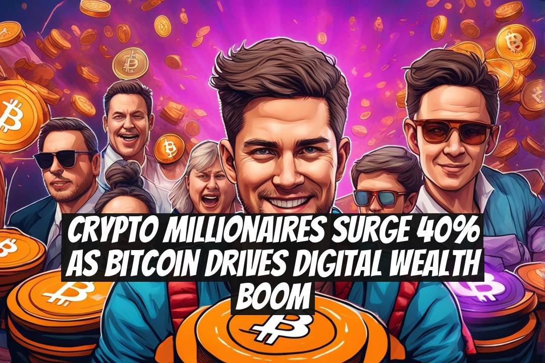 Crypto Millionaires Surge 40% as Bitcoin Drives Digital Wealth Boom