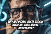 Why Are Digital Asset Stocks Diverging Amid Market Uncertainty?