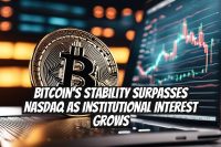 Bitcoin’s Stability Surpasses Nasdaq as Institutional Interest Grows