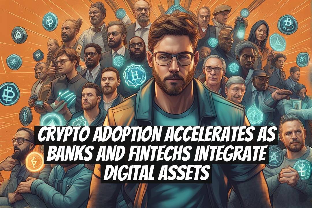 Crypto adoption accelerates as banks and fintechs integrate digital assets