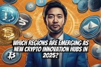 Which regions are emerging as new crypto innovation hubs in 2025?