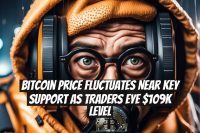 Bitcoin Price Fluctuates Near Key Support as Traders Eye $109K Level