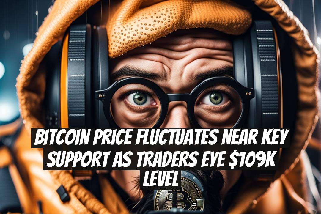Bitcoin Price Fluctuates Near Key Support as Traders Eye $109K Level