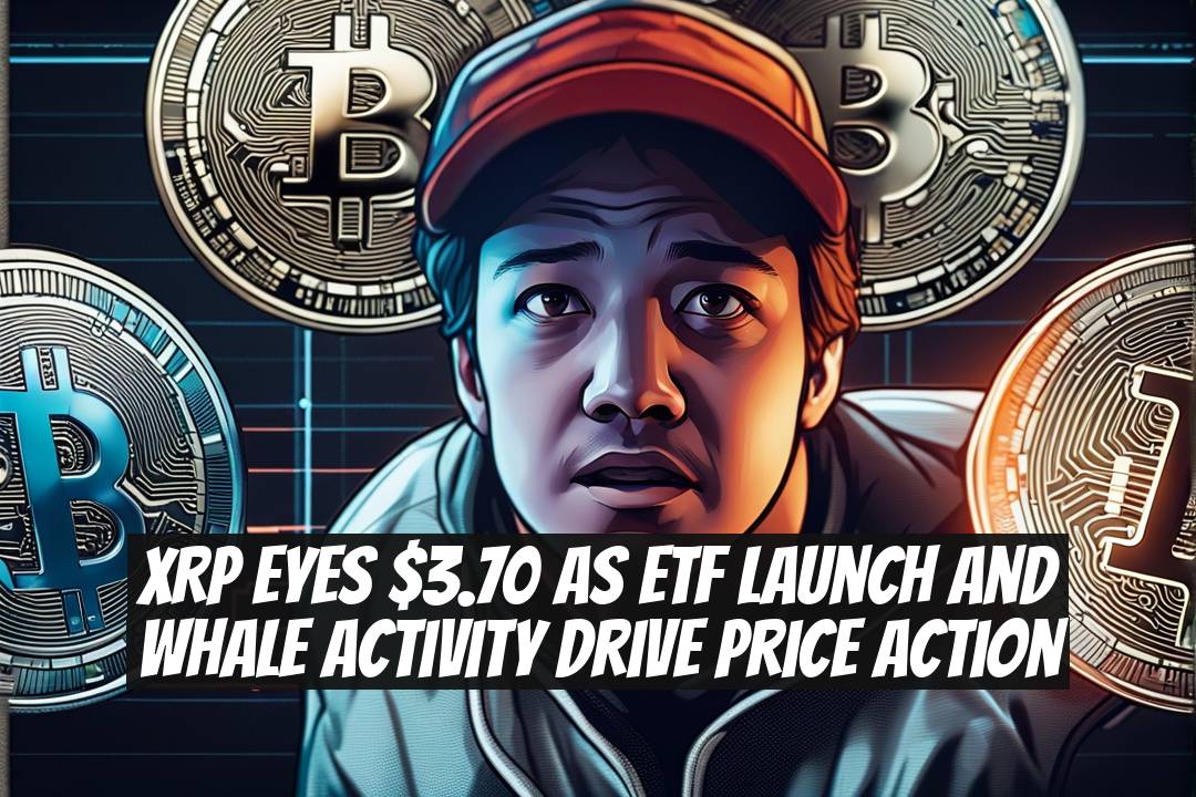 XRP Eyes $3.70 as ETF Launch and Whale Activity Drive Price Action