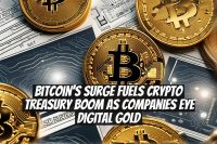 Bitcoin’s Surge Fuels Crypto Treasury Boom as Companies Eye Digital Gold