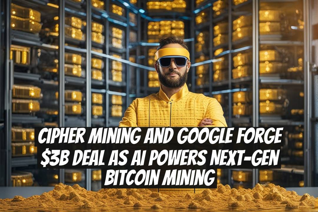 Cipher Mining and Google Forge $3B Deal as AI Powers Next-Gen Bitcoin Mining