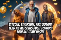 Bitcoin, Ethereum, and Solana lead as altcoins push toward new all-time highs