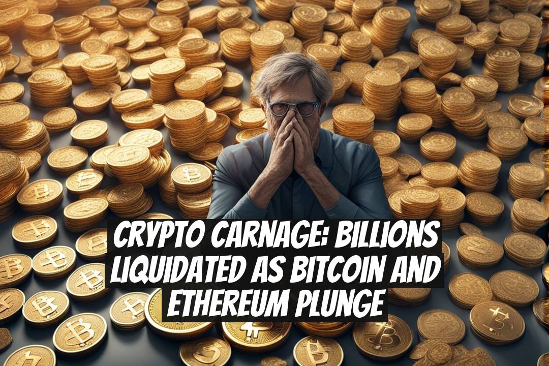 Crypto carnage: Billions liquidated as Bitcoin and Ethereum plunge