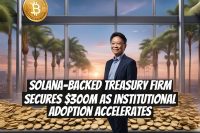 Solana-backed treasury firm secures $300M as institutional adoption accelerates