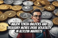 Major Token Unlocks and Treasury Moves Drive Volatility in Altcoin Markets