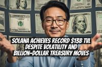Solana Achieves Record $13B TVL Despite Volatility and Billion-Dollar Treasury Moves