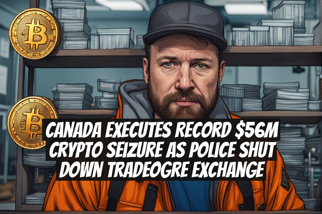 Canada executes record $56M crypto seizure as police shut down TradeOgre exchange