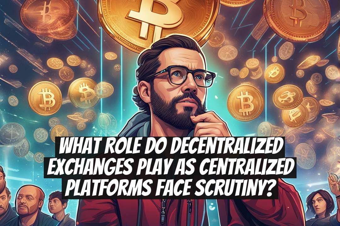 What role do decentralized exchanges play as centralized platforms face scrutiny?