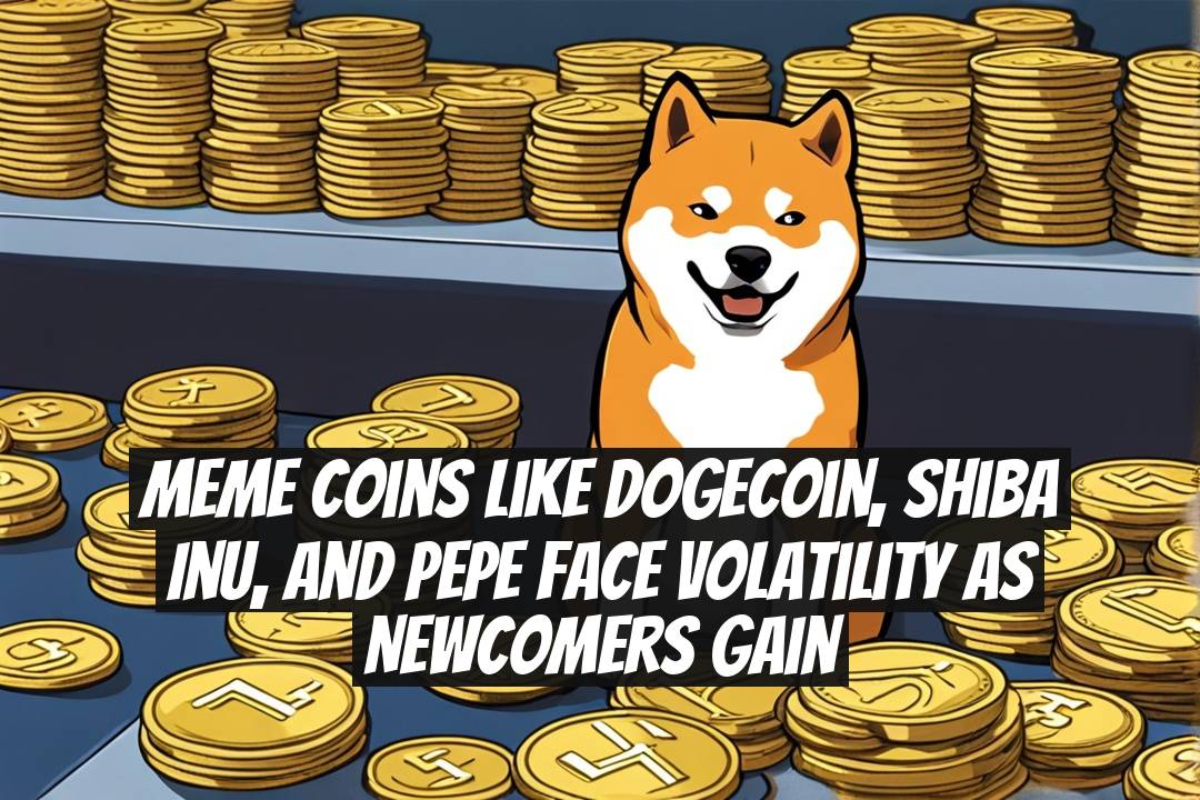 Meme Coins Like Dogecoin, Shiba Inu, and PEPE Face Volatility as Newcomers Gain