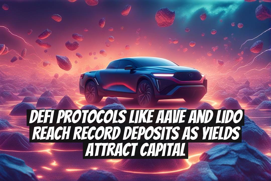 DeFi protocols like Aave and Lido reach record deposits as yields attract capital