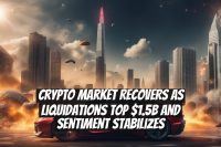 Crypto Market Recovers as Liquidations Top $1.5B and Sentiment Stabilizes