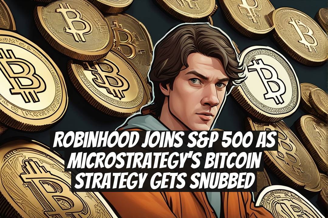 Robinhood Joins S&P 500 as MicroStrategy’s Bitcoin Strategy Gets Snubbed