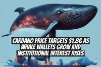 Cardano price targets $1.86 as whale wallets grow and institutional interest rises