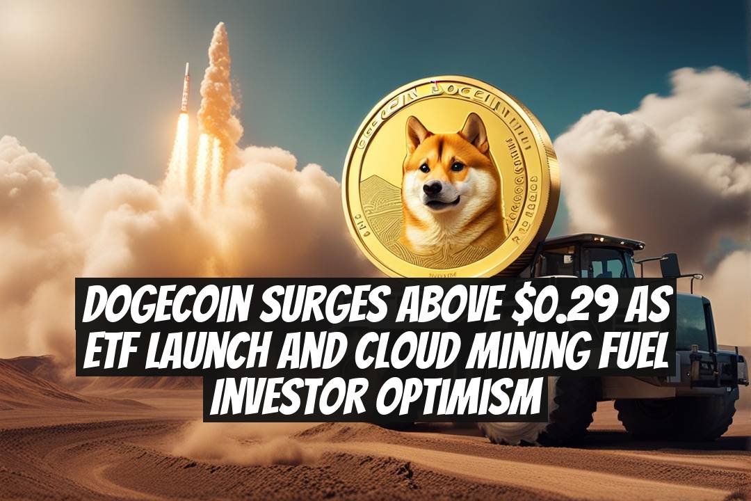 Dogecoin Surges Above $0.29 as ETF Launch and Cloud Mining Fuel Investor Optimism