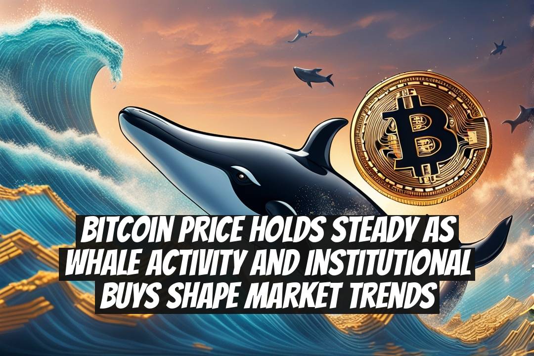 Bitcoin Price Holds Steady as Whale Activity and Institutional Buys Shape Market Trends