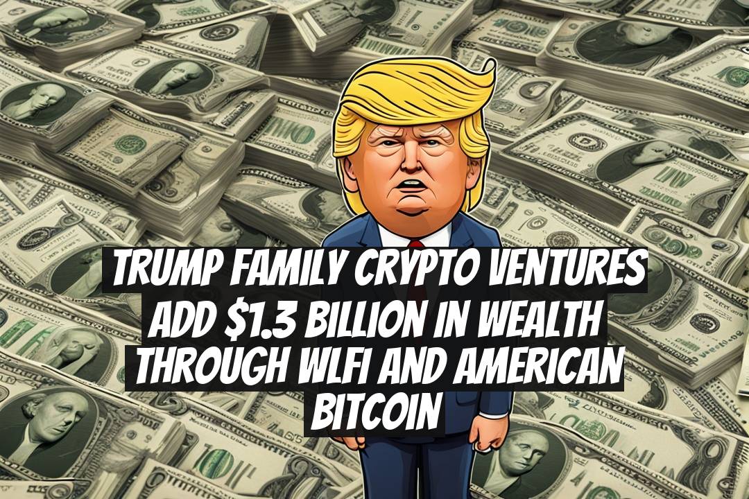 Trump Family Crypto Ventures Add $1.3 Billion in Wealth Through WLFI and American Bitcoin