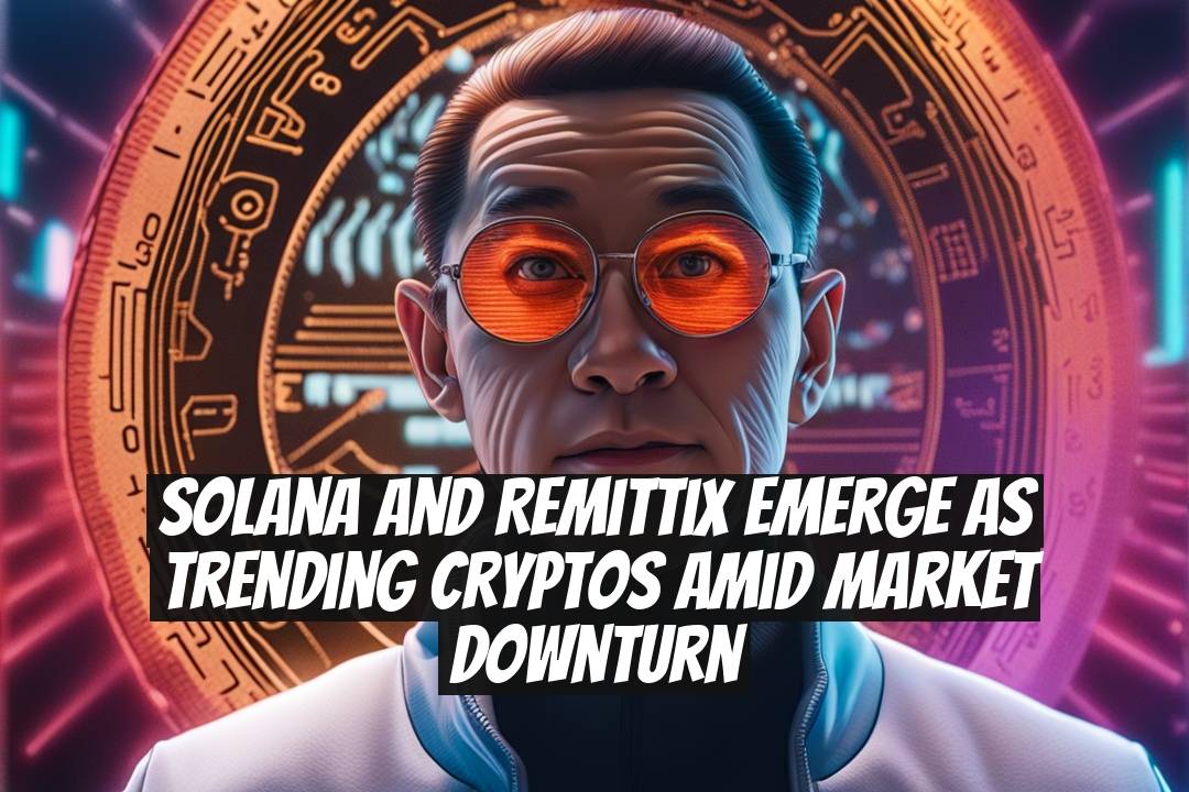 Solana and Remittix Emerge as Trending Cryptos Amid Market Downturn