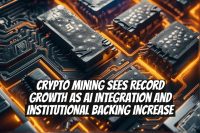 Crypto Mining Sees Record Growth as AI Integration and Institutional Backing Increase