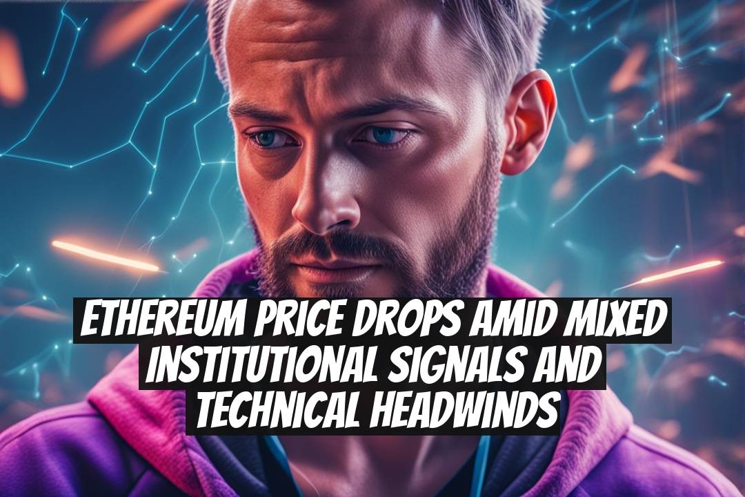 Ethereum price drops amid mixed institutional signals and technical headwinds