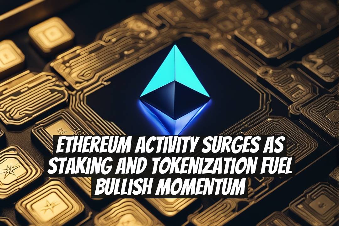 Ethereum Activity Surges as Staking and Tokenization Fuel Bullish Momentum