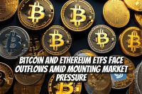 Bitcoin and Ethereum ETFs Face Outflows Amid Mounting Market Pressure