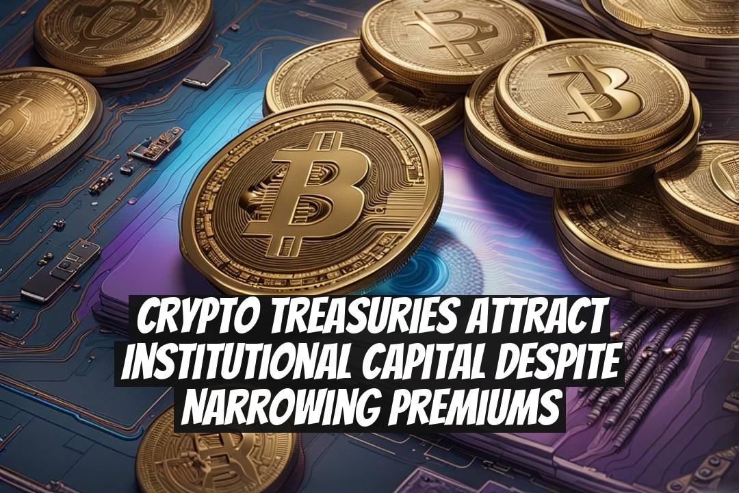 Crypto Treasuries Attract Institutional Capital Despite Narrowing Premiums