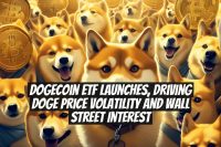 Dogecoin ETF launches, driving DOGE price volatility and Wall Street interest