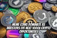 Meme Coins Dominate as Investors Eye Next 1000x Crypto Opportunities