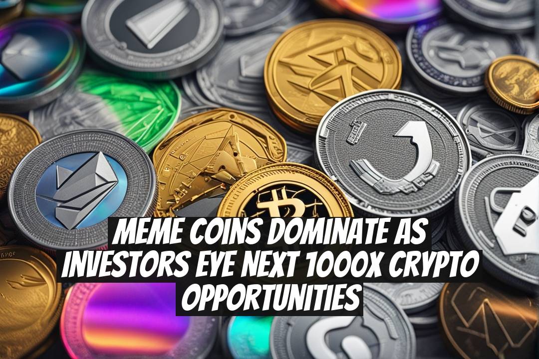 Meme Coins Dominate as Investors Eye Next 1000x Crypto Opportunities