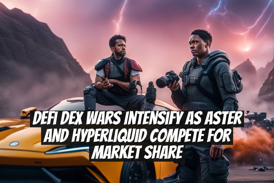 DeFi DEX Wars Intensify as Aster and Hyperliquid Compete for Market Share