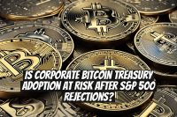 Is corporate Bitcoin treasury adoption at risk after S&P 500 rejections?