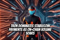 TRON Dominates Stablecoin Payments as On-Chain Volume Soars