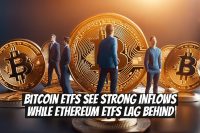 Bitcoin ETFs See Strong Inflows While Ethereum ETFs Lag Behind